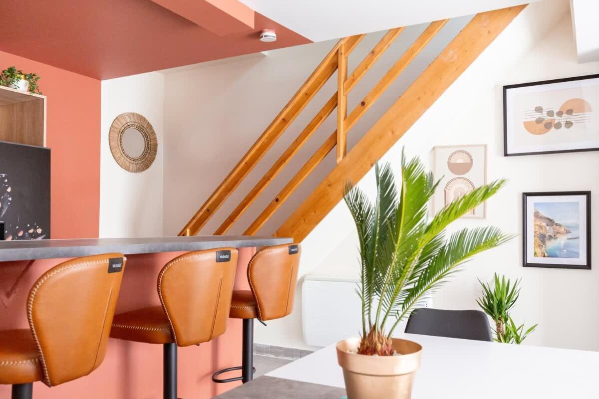 Loft Moderne Et Cosy Proche Des Villes Et Plages Demouville エクステリア 写真